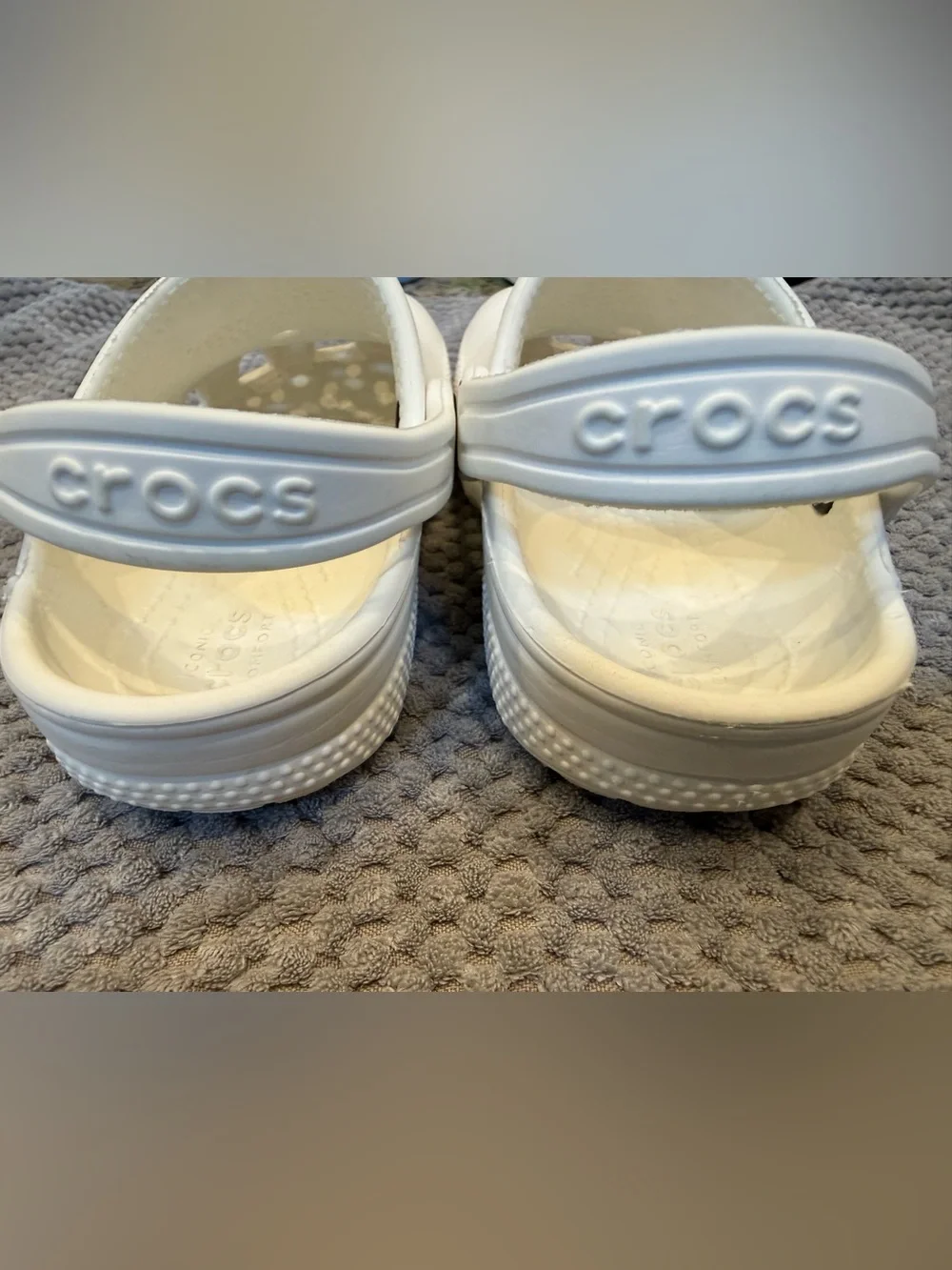 Crocs Classic Clog - Toddler - White 8 Unisex